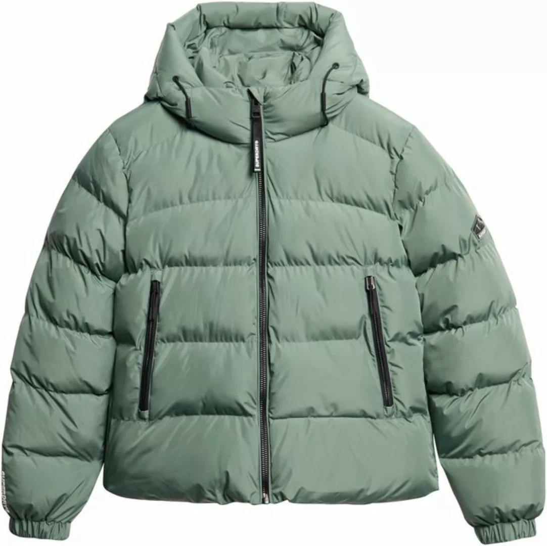 Superdry Steppjacke HOODED SPORTS PUFFER JACKET günstig online kaufen