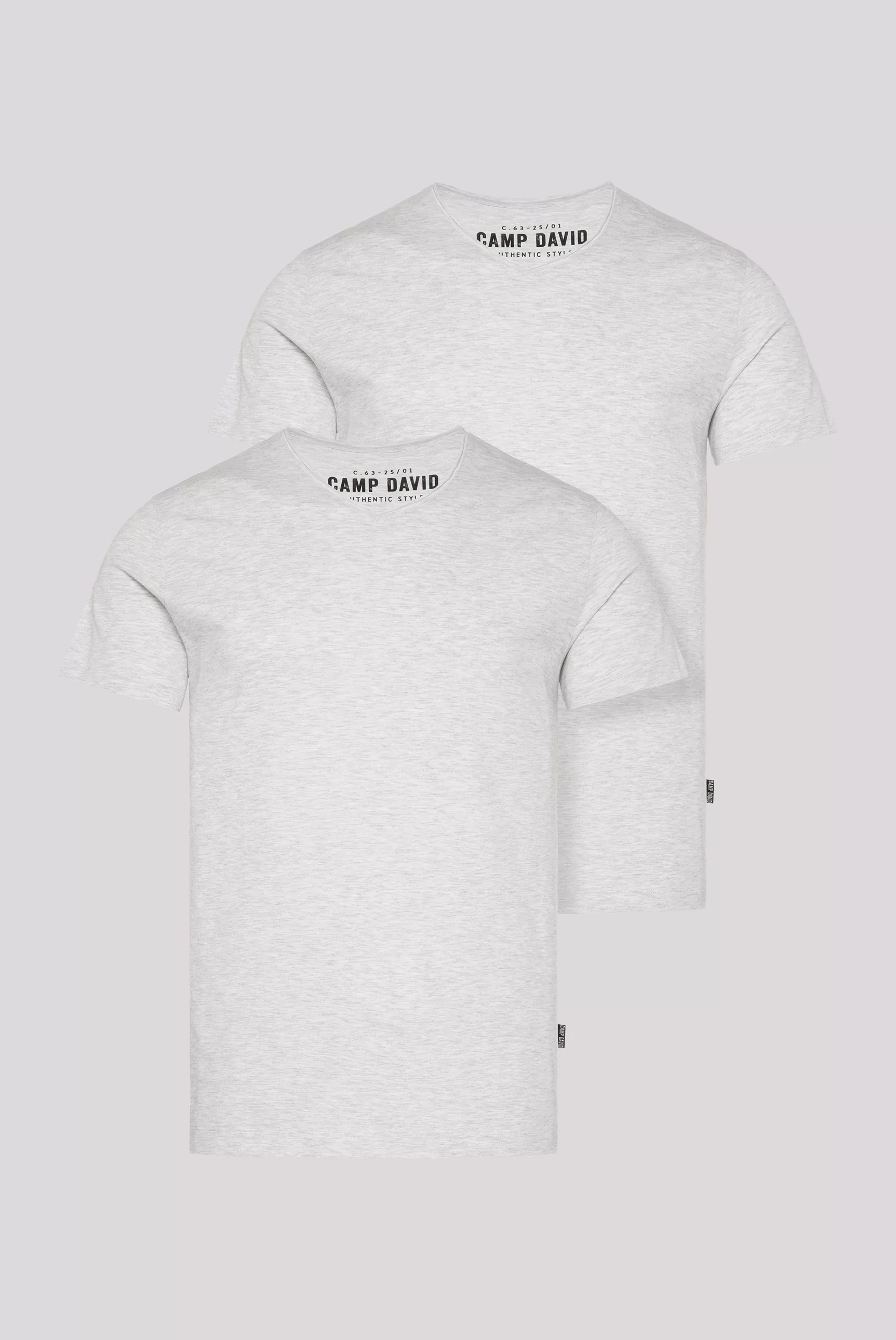 CAMP DAVID V-Shirt, im 2-er Pack günstig online kaufen