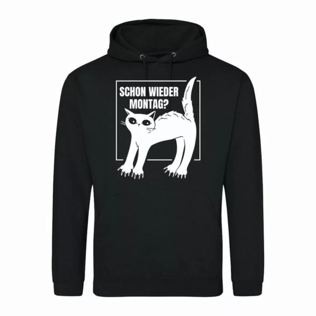 Youth Designz Kapuzenpullover Montags Katze Herren Hoodie Pullover mit modi günstig online kaufen