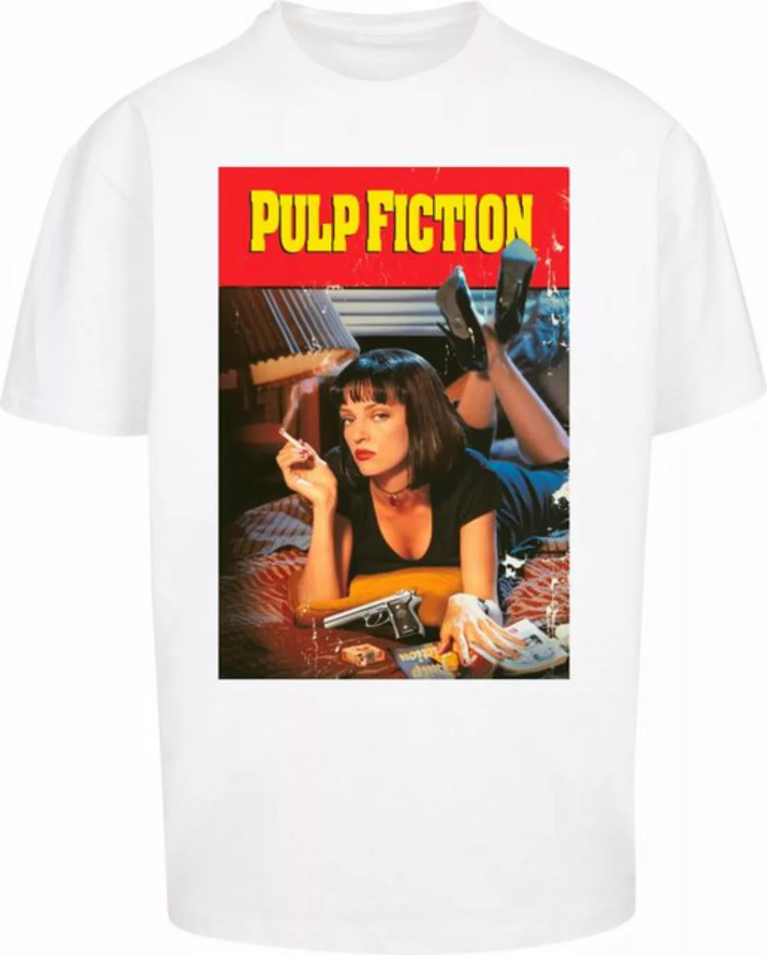 Merchcode T-Shirt Pulp Fiction Poster Oversize Tee günstig online kaufen
