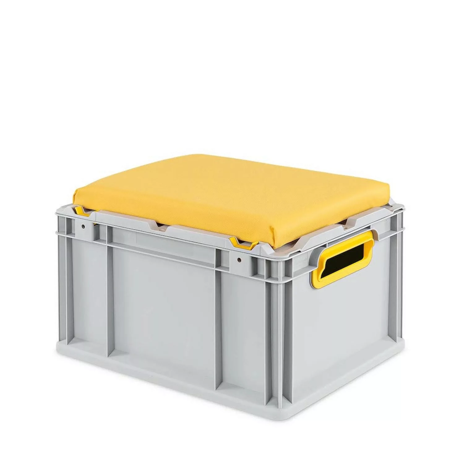 PROREGAL Eurobox NextGen Seat Box Gelb HxBxT 265 x 30 x 40 cm 20 Liter Grif günstig online kaufen