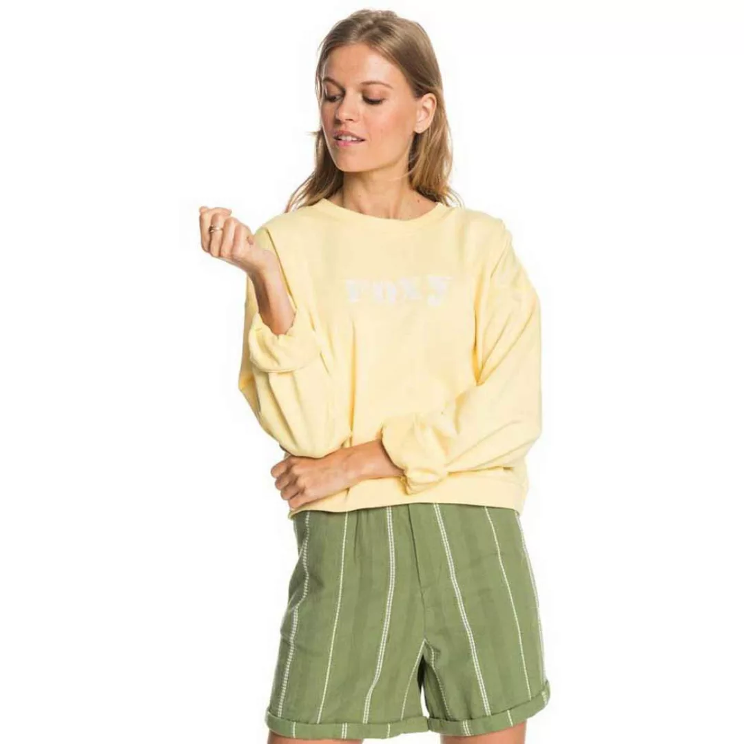 Roxy Break Away Sweatshirt XL Pale Banana günstig online kaufen