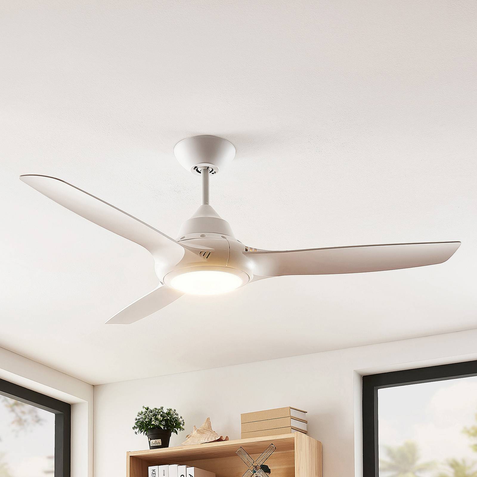 Starluna Aila LED-Ventilator 3 Flügel weiß günstig online kaufen