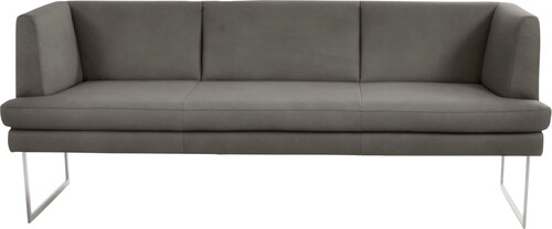 K+W Komfort & Wohnen Polsterbank "Cube", Hammerkissenoptik, 2 Breiten, Hoch günstig online kaufen