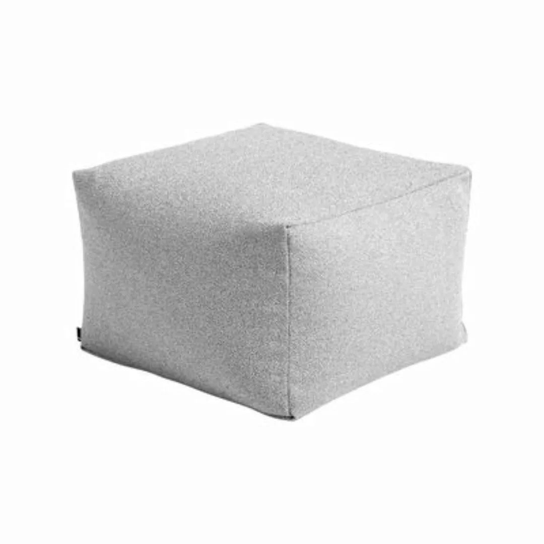 HAY - Pouf - grey sprinkle/Stoff Olavi by HAY/LxBxH 59x59x40cm günstig online kaufen