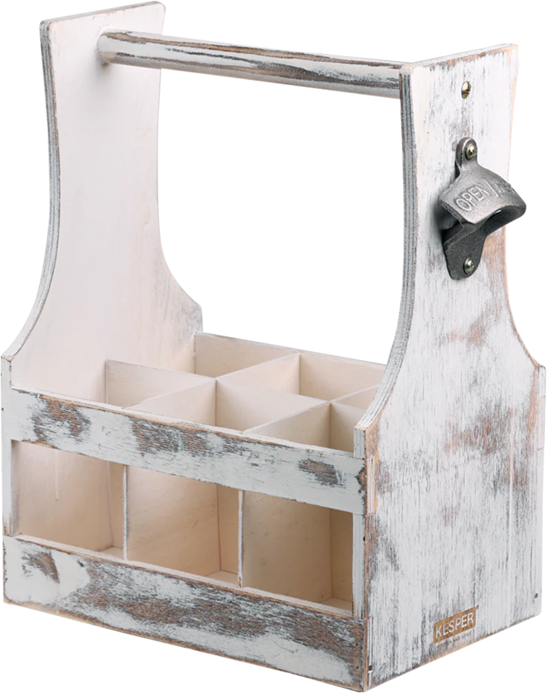 KESPER Flaschenträger "Antik, aus Sperrholz, FSC", (1 St.), für bis zu 6 Fl günstig online kaufen