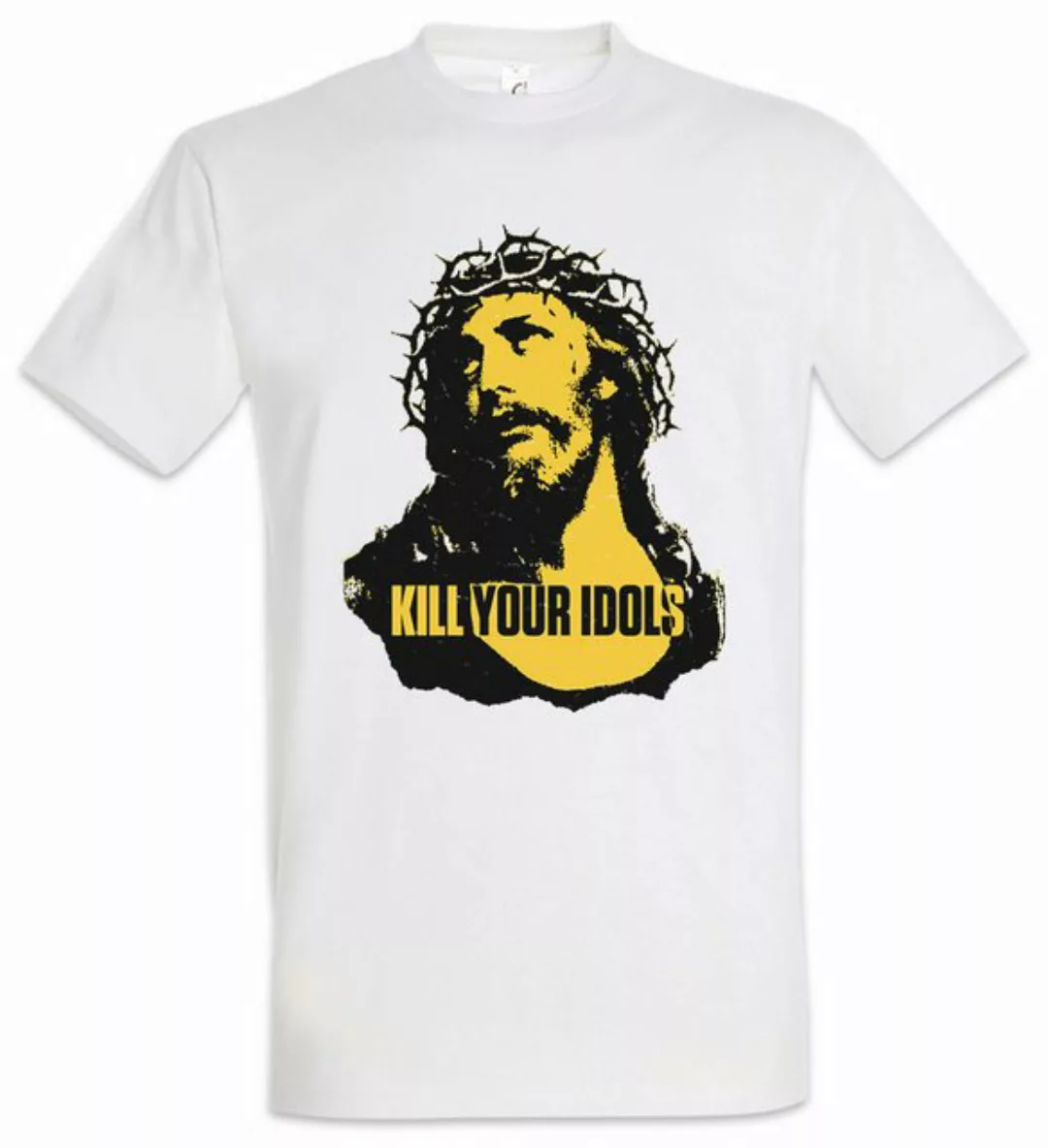 Urban Backwoods Print-Shirt Kill Your Idols T-Shirt Herren Jesus Punk Rock günstig online kaufen