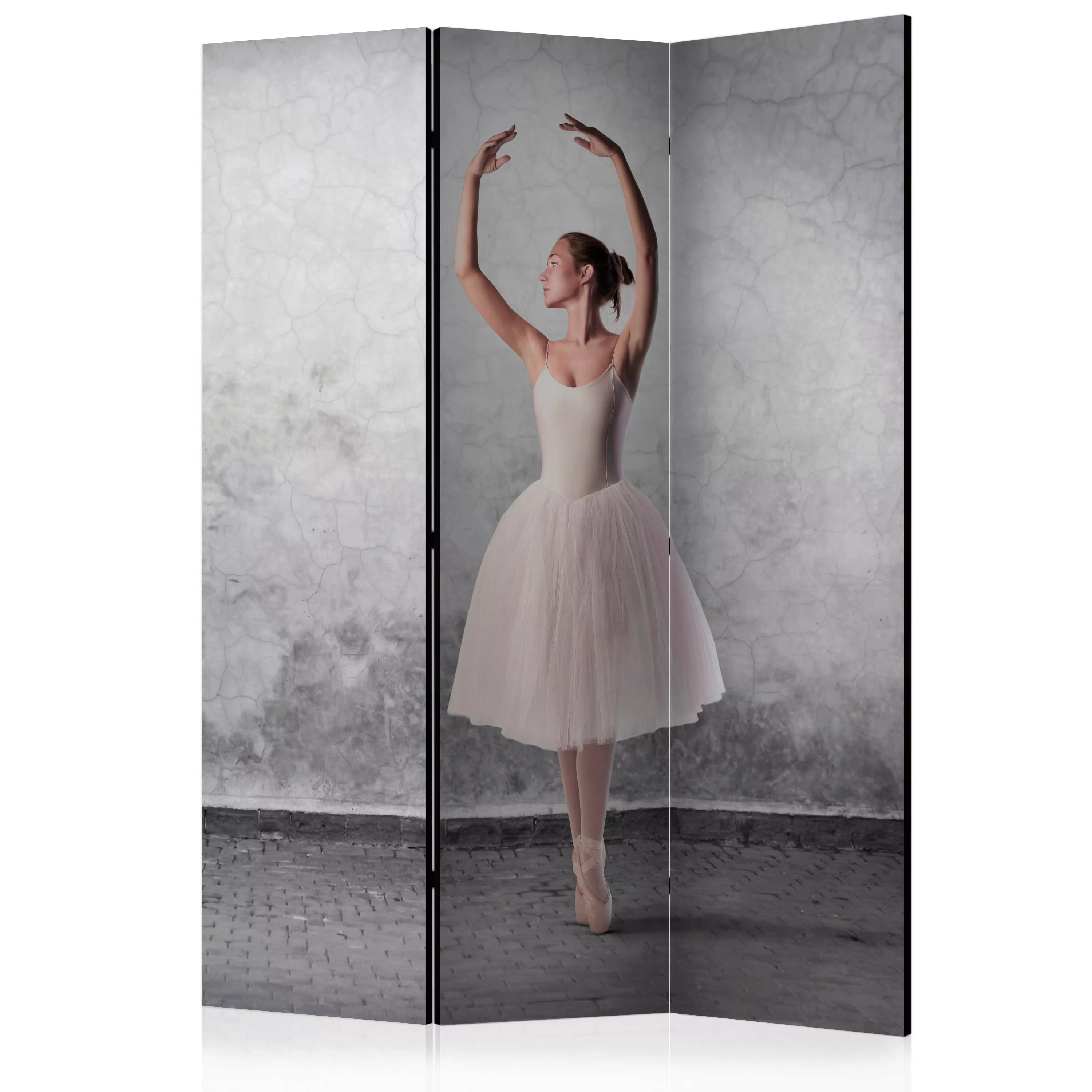3-teiliges Paravent - Ballerina In Degas Paintings Style [room Dividers] günstig online kaufen