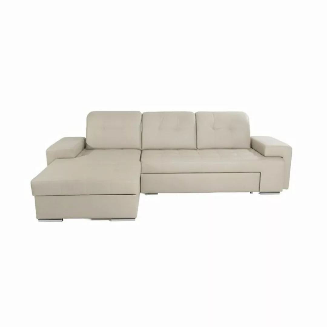 Xlmoebel Bett -Elegantes Ecksofa Sina mit Polsterung und Schlafsofa-Funktio günstig online kaufen