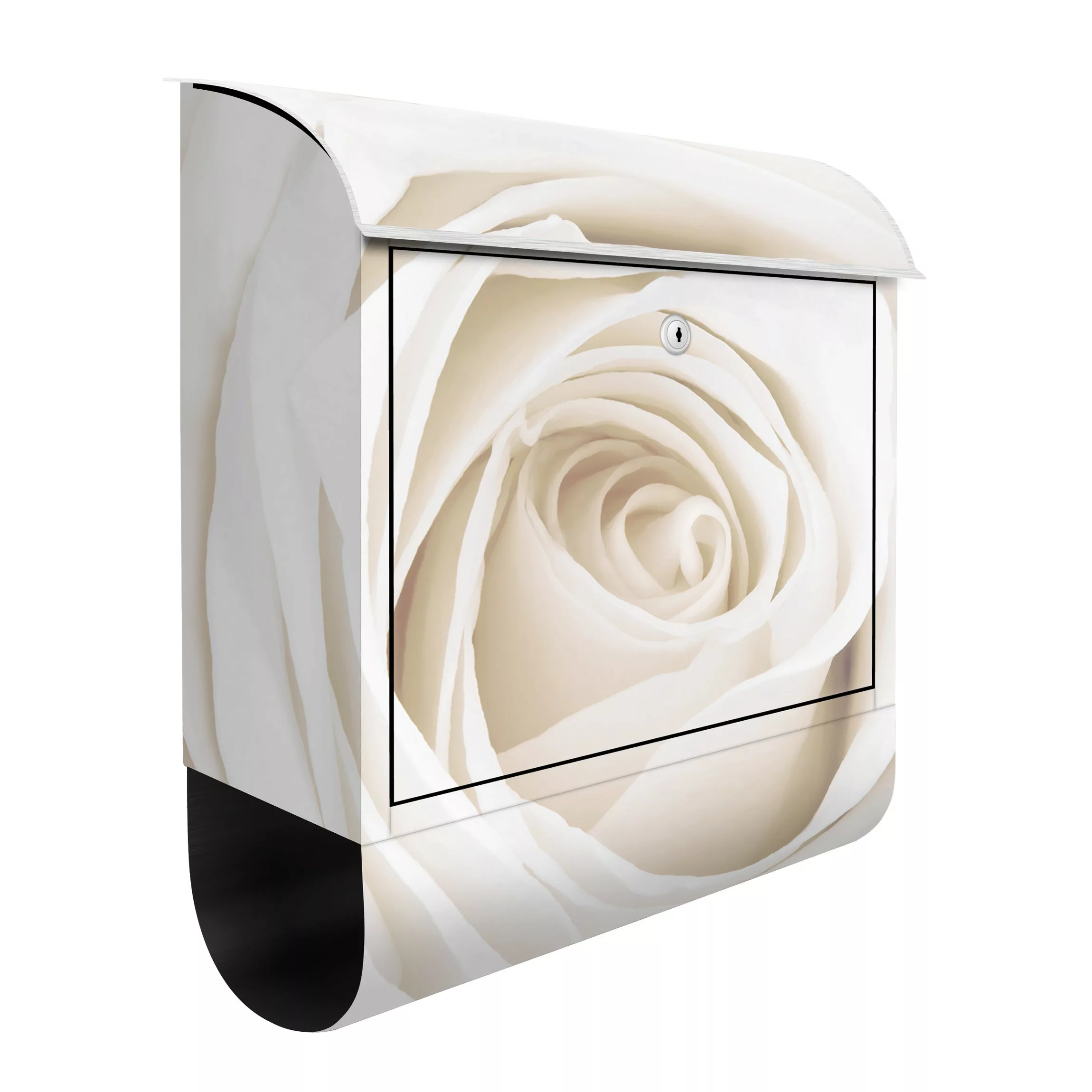 Briefkasten Blumen Pretty White Rose günstig online kaufen