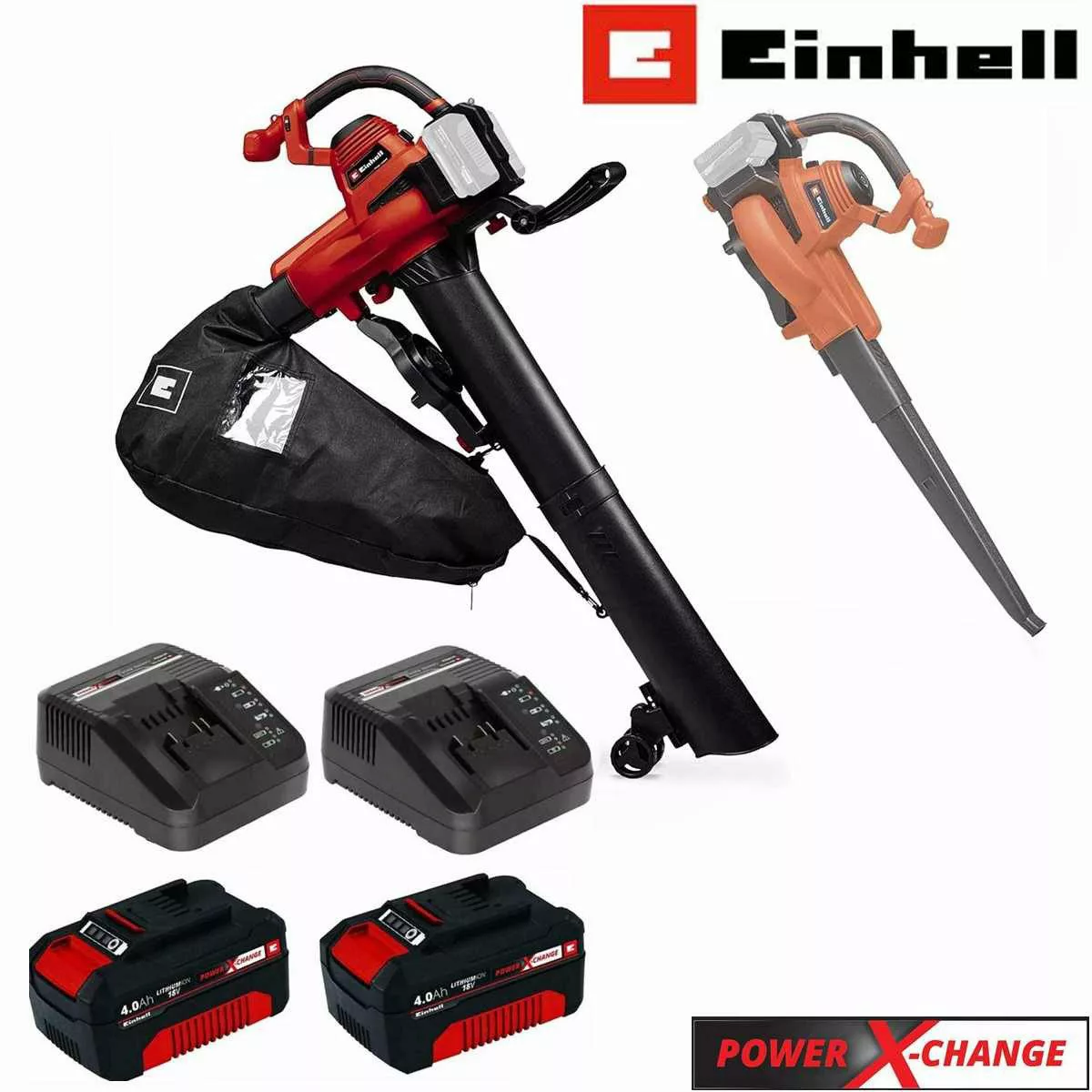 Einhell Akku-Laubbläser Laubsauger / Bläser GE-CL günstig online kaufen