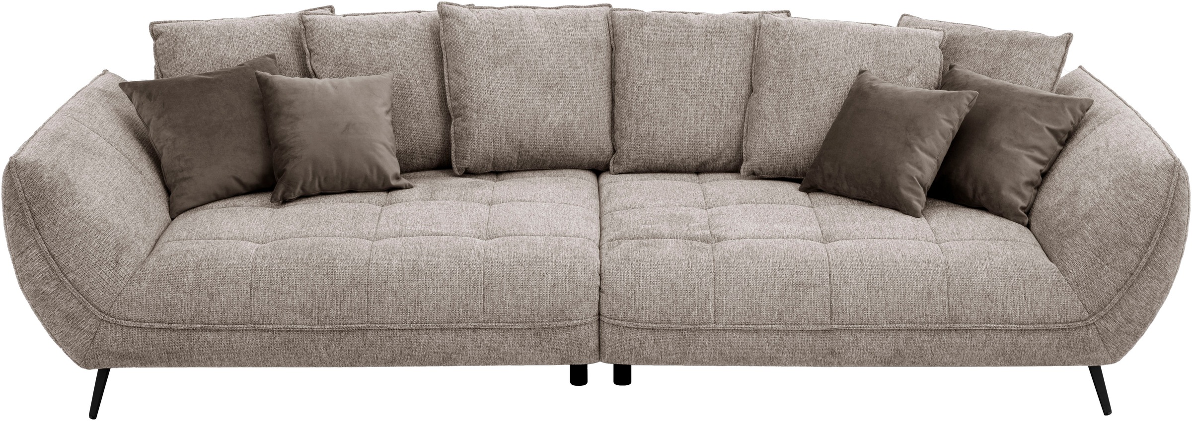 exxpo - sofa fashion Big-Sofa "Triton Mega Sofa,toller Sitzkomfort, Steppun günstig online kaufen