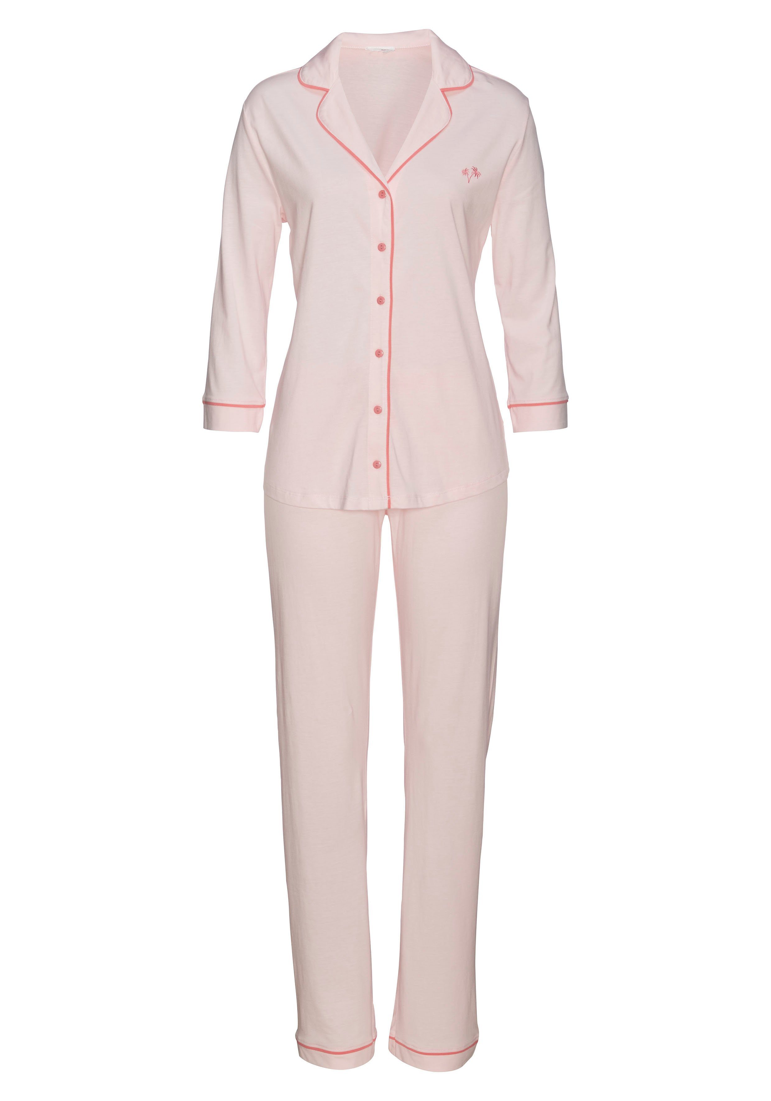 Vivance Dreams Pyjama, mit floralem Druck günstig online kaufen