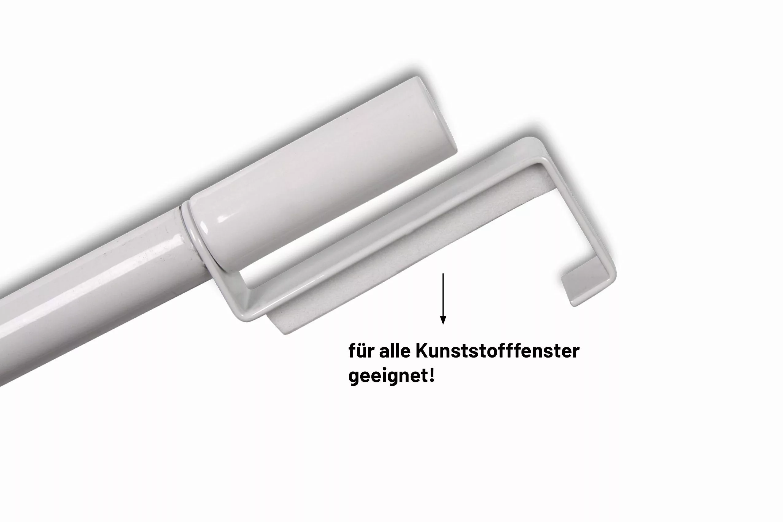 Deco-Raum Spannvitrage Gardinenstange für Fenster Spannstange günstig online kaufen