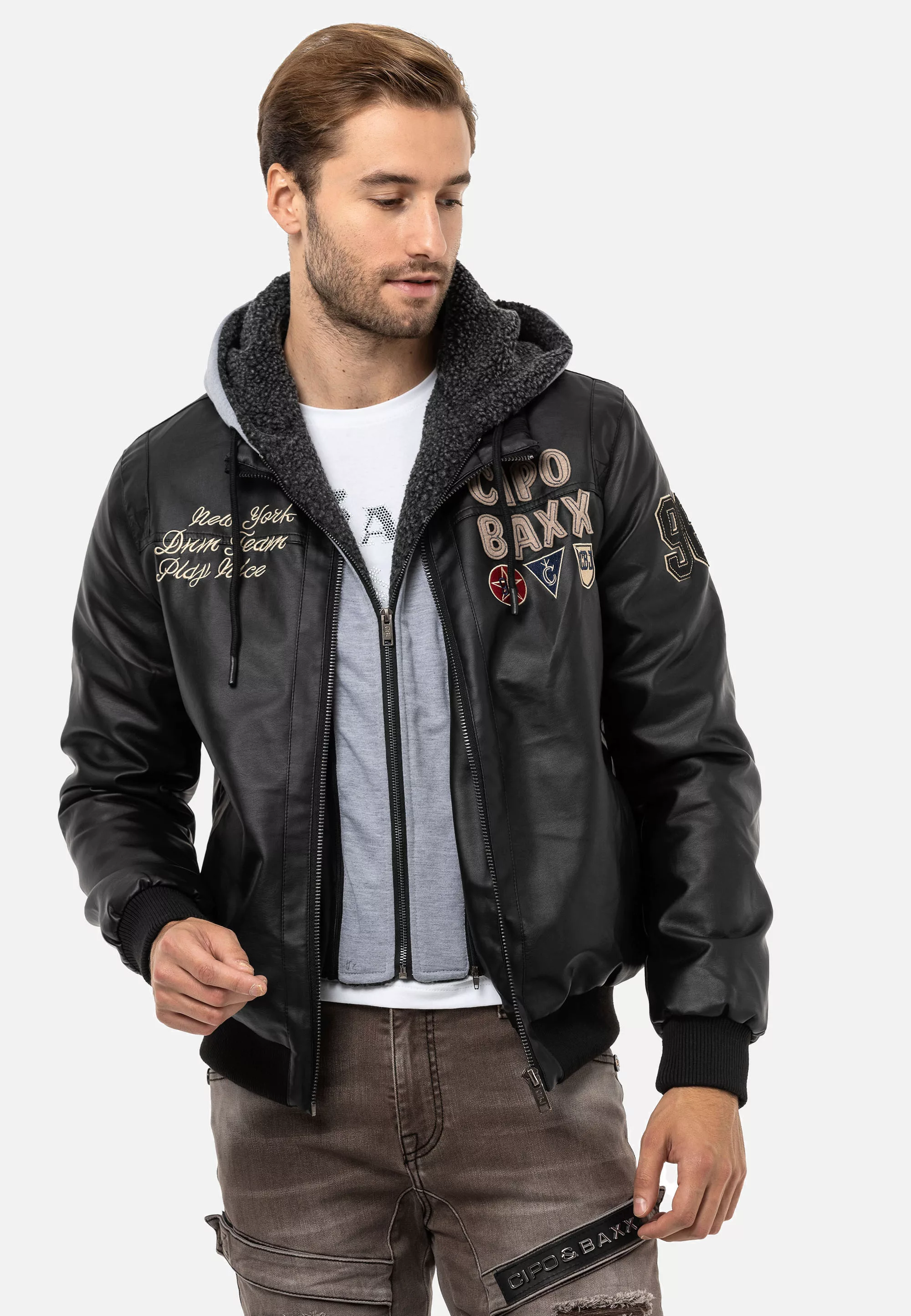 Cipo & Baxx Bomberjacke, im sportlichen Look günstig online kaufen