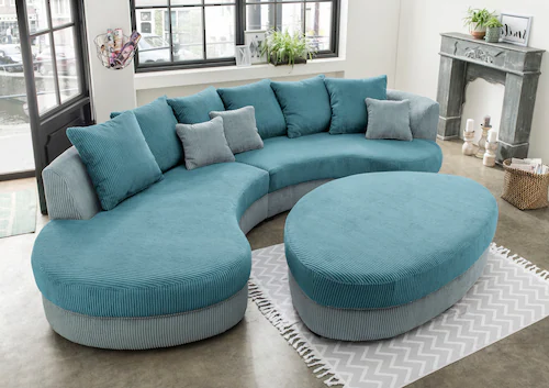 INOSIGN Ecksofa »Limoncello organische Formensprache, L-Form«, ergonomische günstig online kaufen