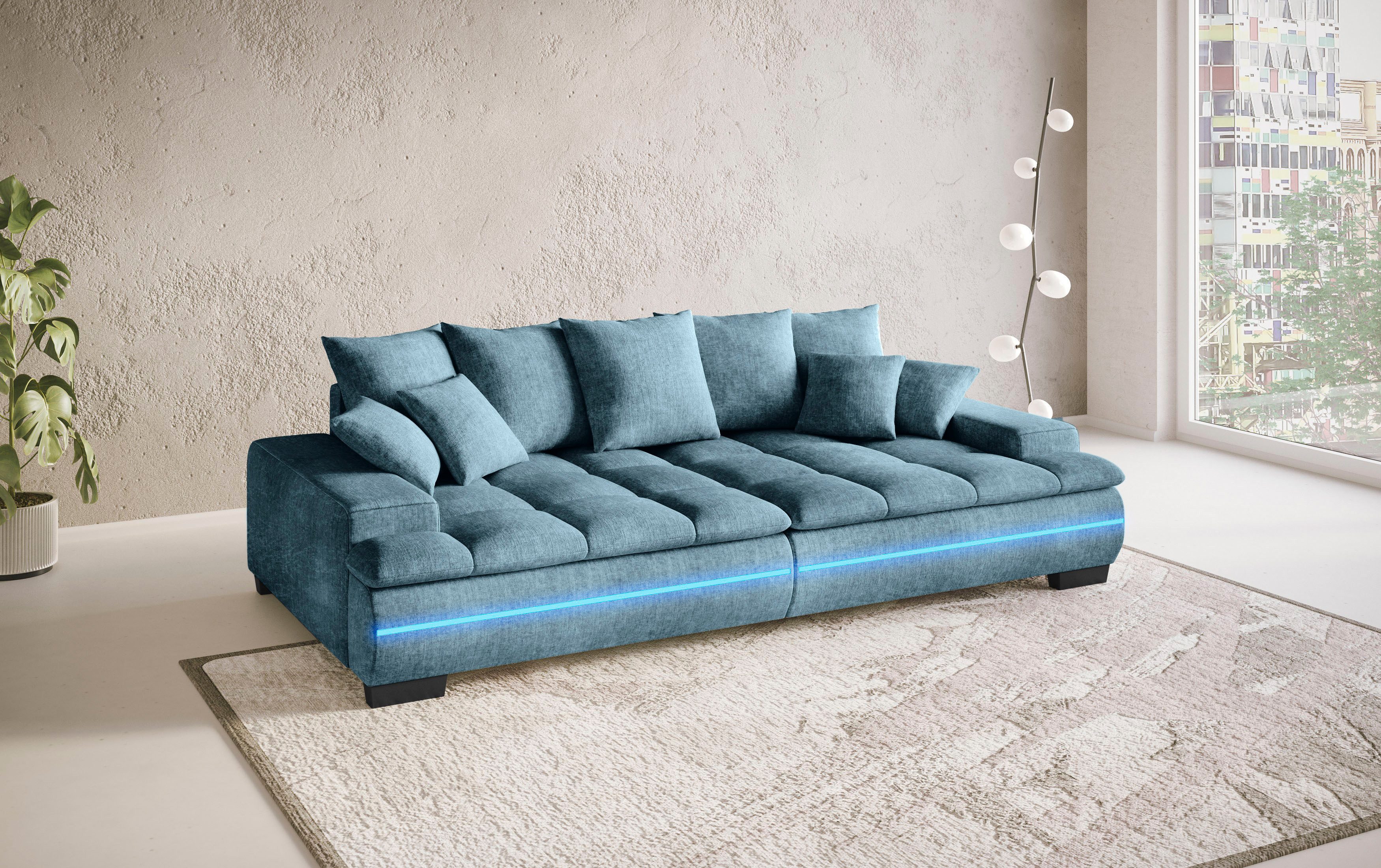 Mr. Couch Big-Sofa Haiti II RGB-LED, günstig online kaufen
