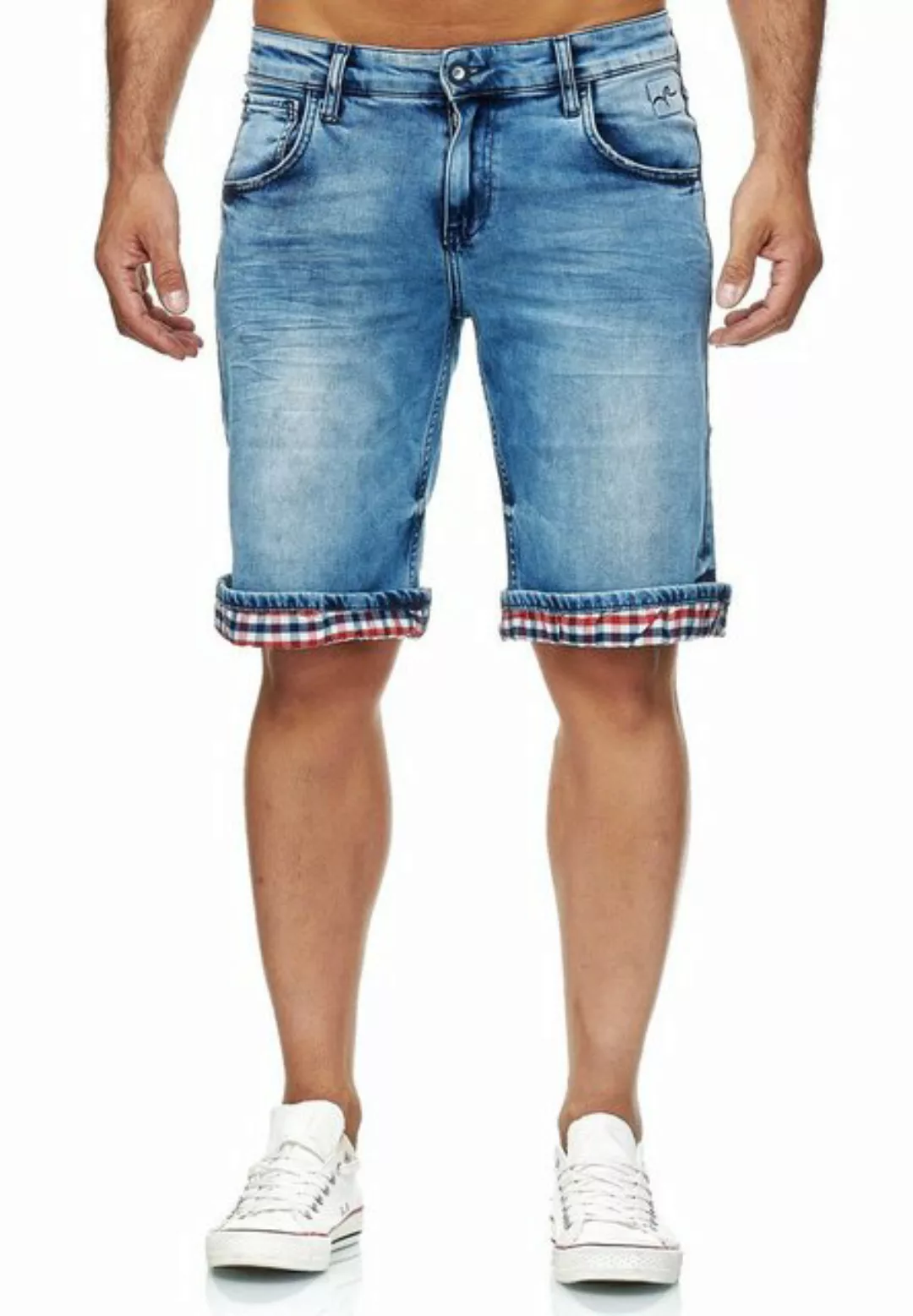 Rusty Neal Shorts Stanley mit coolem Karodetail günstig online kaufen