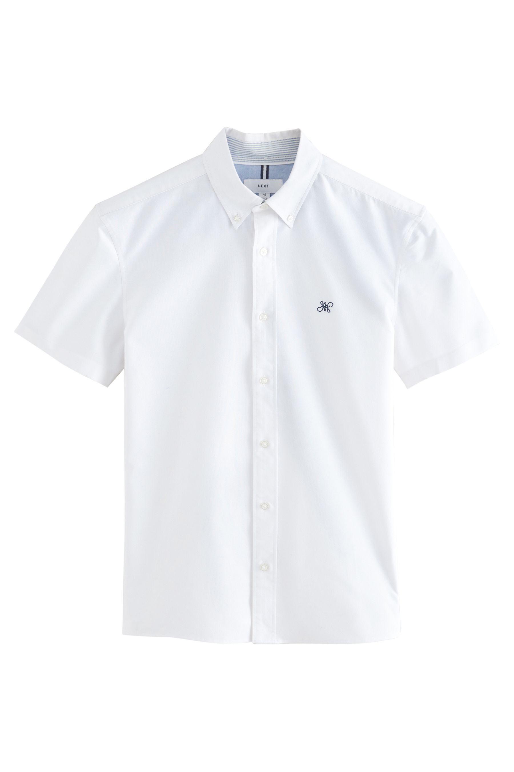 Next Kurzarmhemd Slim Fit Oxford-Kurzarmhemd au günstig online kaufen