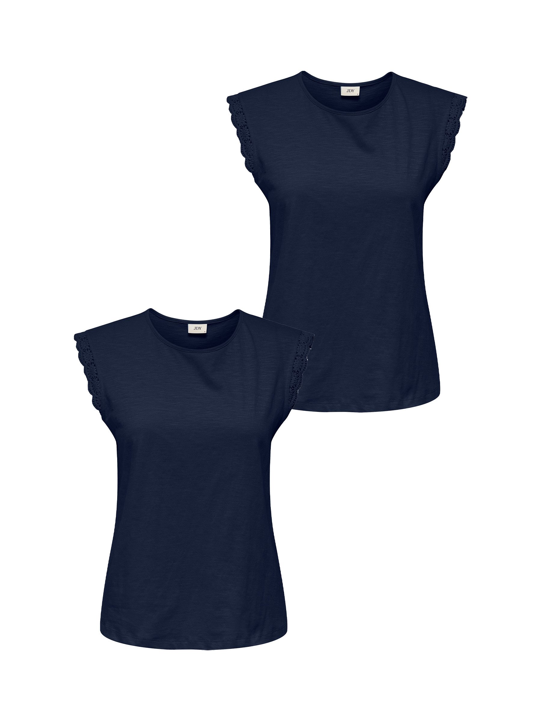 JACQUELINE de YONG T-Shirt 2-er Stück günstig online kaufen