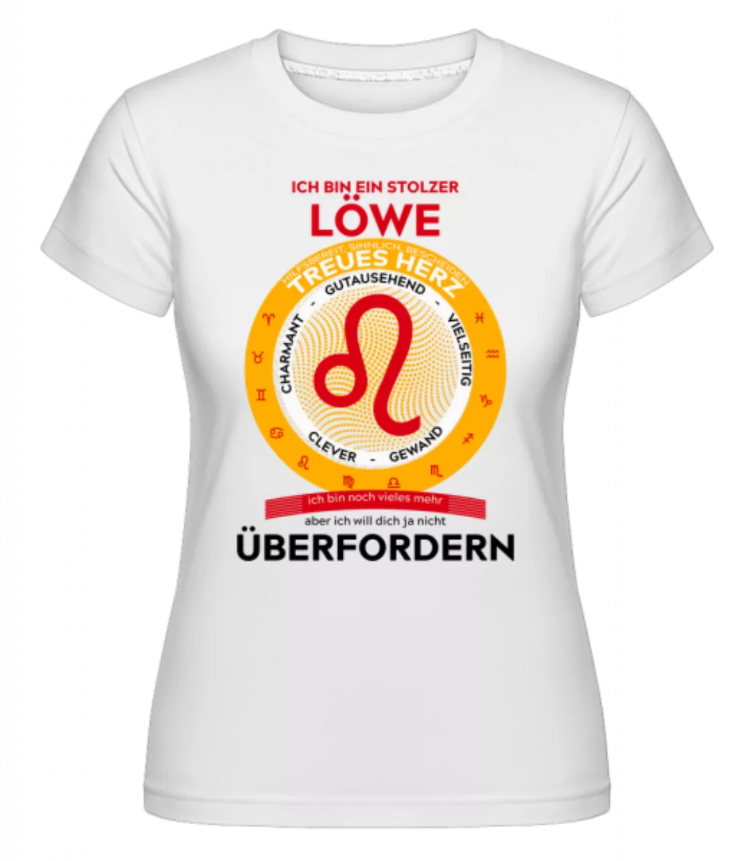 Löwe Treues Herz · Shirtinator Frauen T-Shirt günstig online kaufen