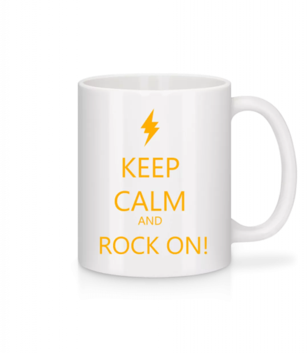 Keep Calm And Rock On! · Tasse günstig online kaufen