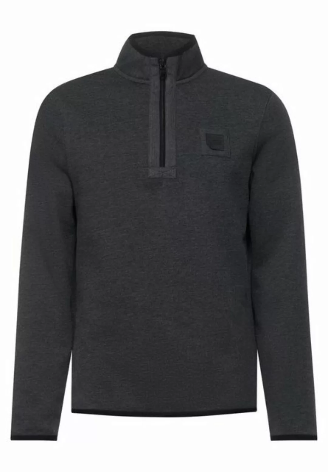 STREET ONE MEN Sweatshirt, in Melange Optik günstig online kaufen