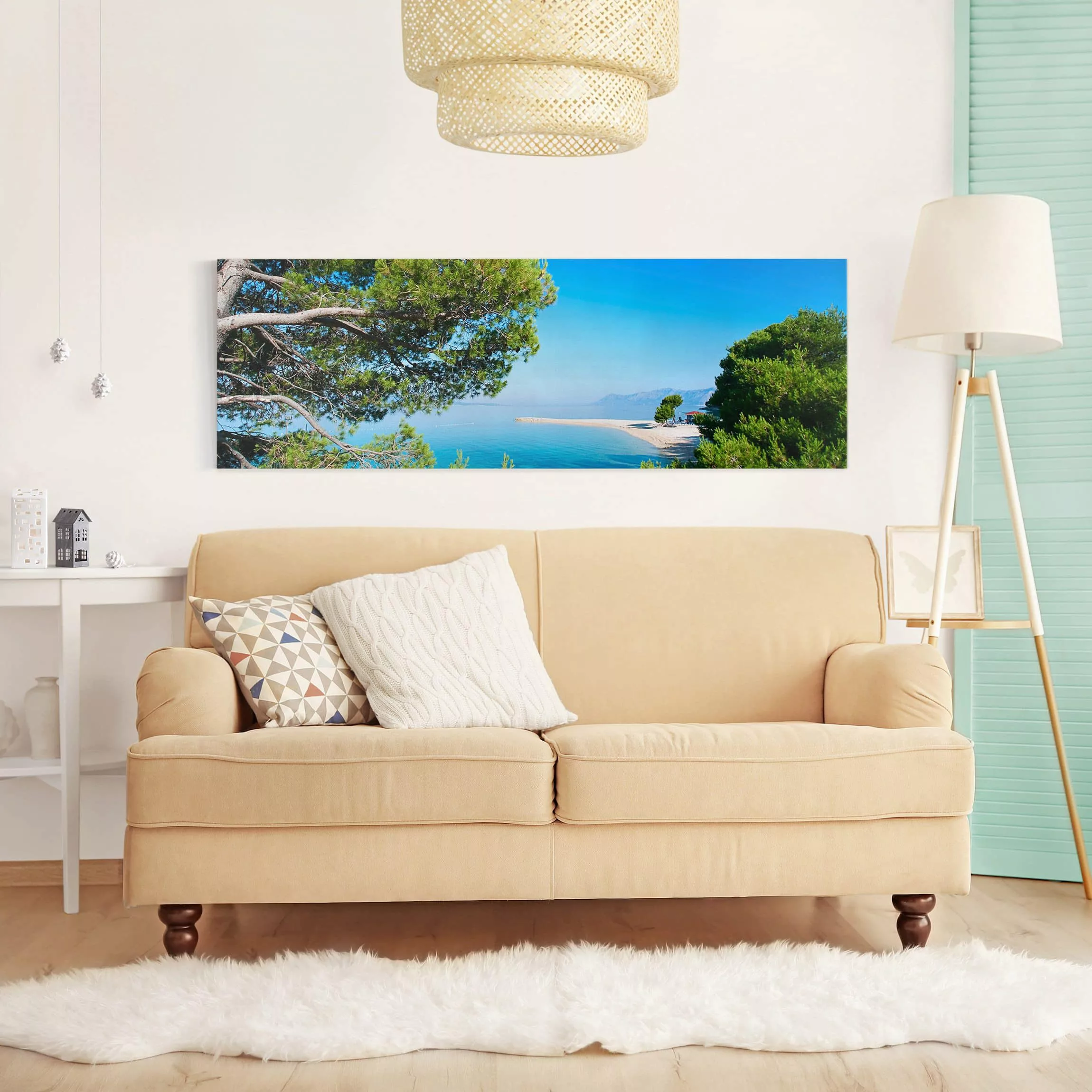 Leinwandbild Natur & Landschaft - Panorama Hidden Paradise günstig online kaufen