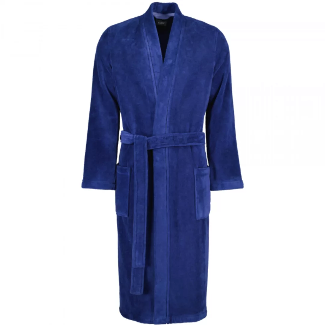 Cawö Home - Herren Bademantel Kimono 823 - Farbe: blau - 11 - L günstig online kaufen