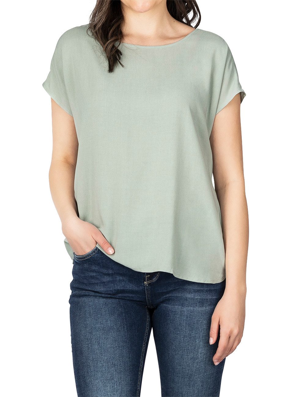 DENIMFY T-Shirt Damen Bluse DFJule Regular günstig online kaufen