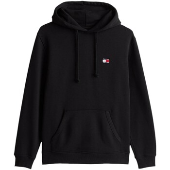 Tommy Jeans  Sweatshirt Reg Logo Badge Hoodie Black günstig online kaufen