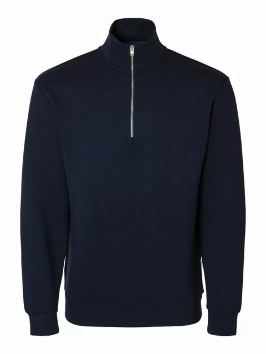 SELECTED HOMME Sweatshirt "SLHEMANUEL SOFT ZIP HIGH NECK SWEAT NOOS" günstig online kaufen