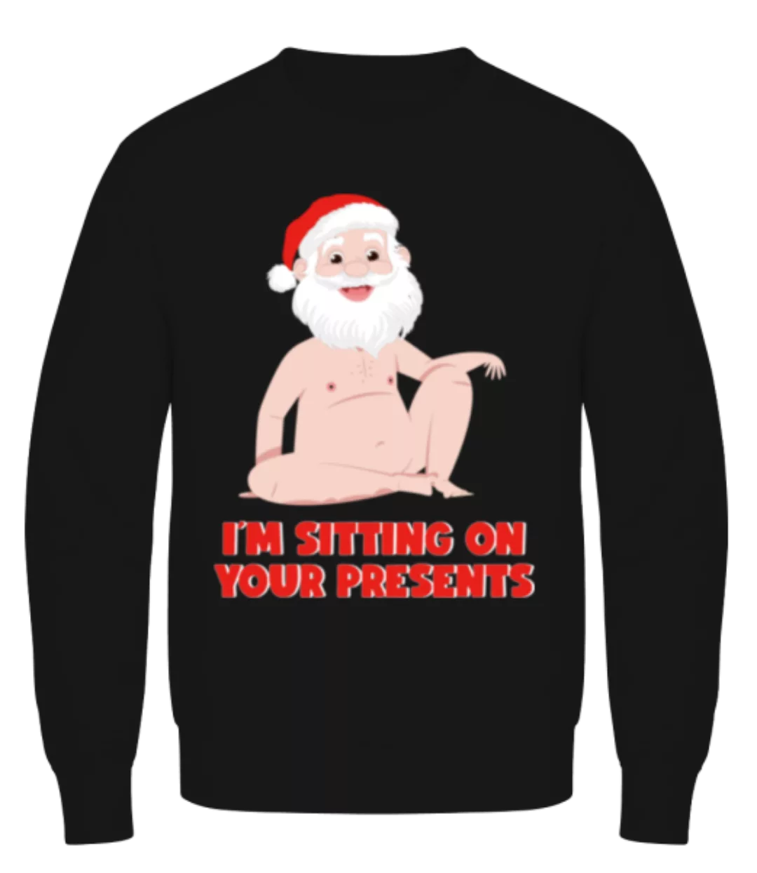 I´m Sitting On Your Presents · Männer Pullover günstig online kaufen