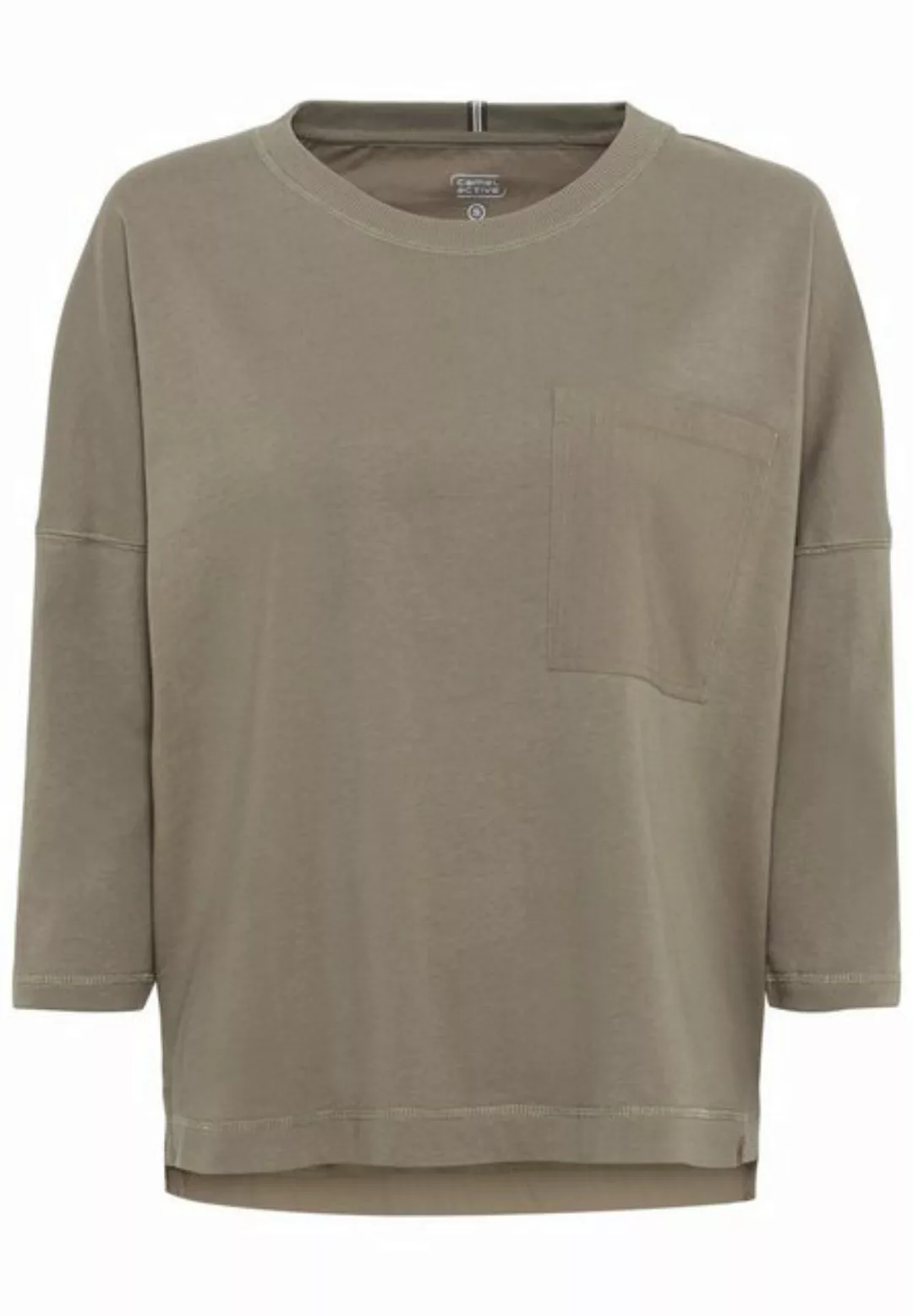 camel active Longsleeve Camel Active Damen T-Shirt mit 3/4- Ärmel günstig online kaufen