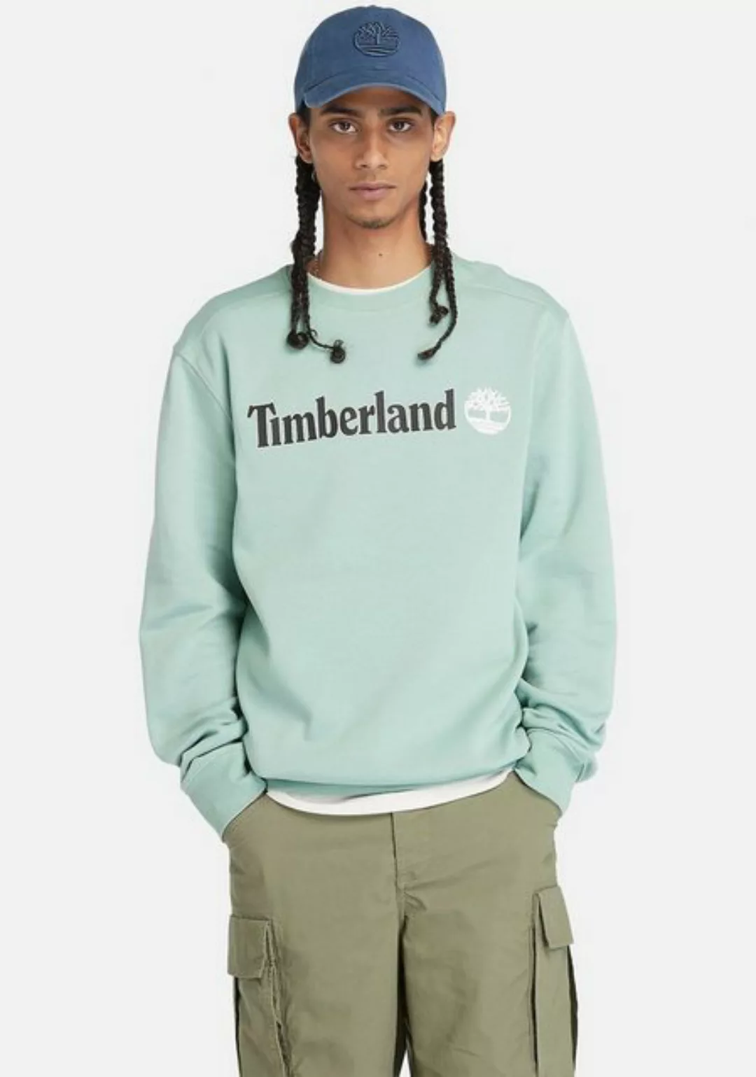 Timberland Sweatshirt KENNEBEC RIVER Linear Logo Crew Nec günstig online kaufen