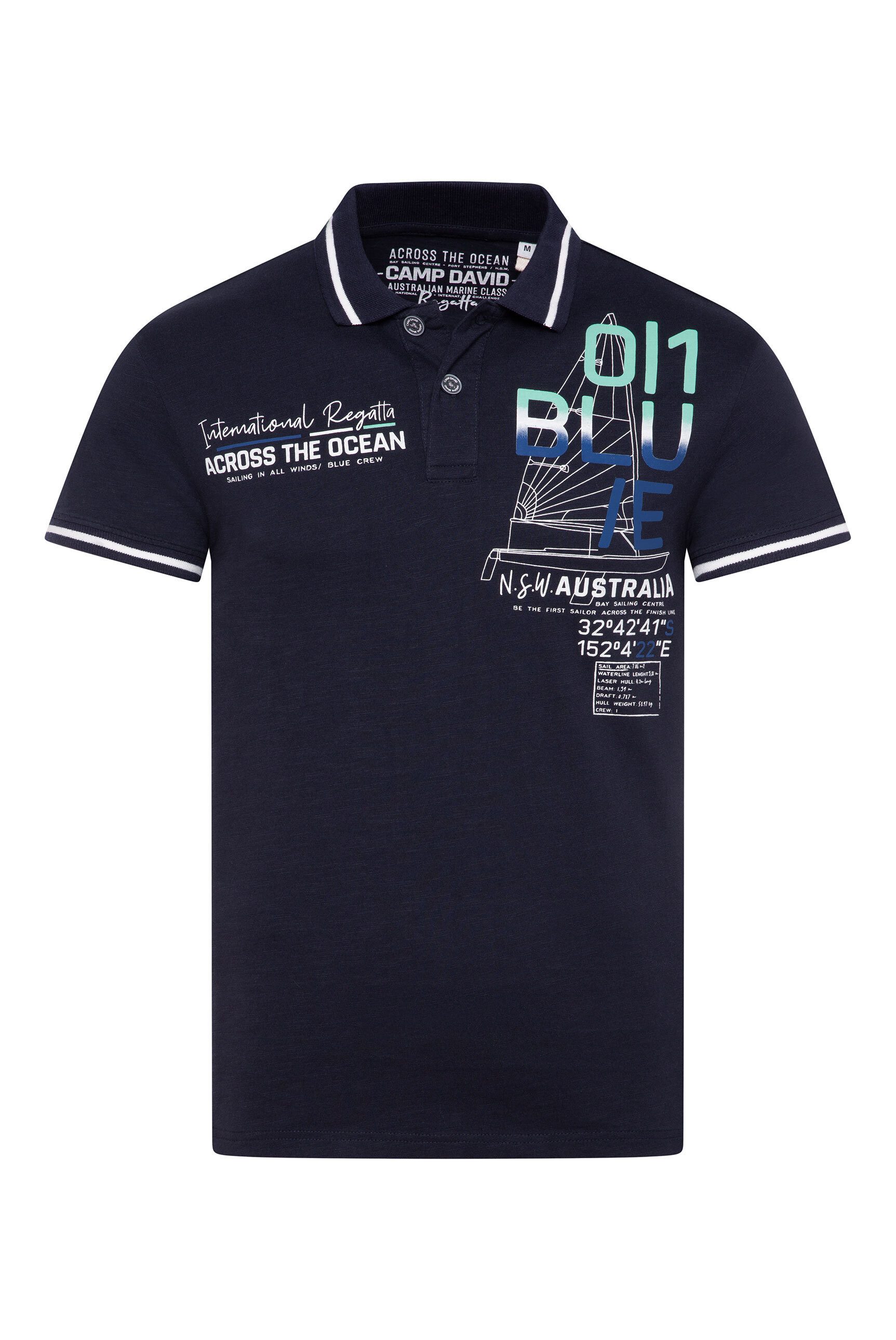 CAMP DAVID Poloshirt, aus Baumwolle günstig online kaufen