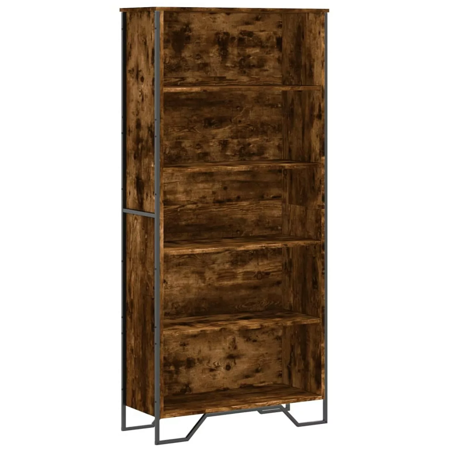 VidaXL Bücherregal Räuchereiche 80x31x169 cm Holzwerkstoff günstig online kaufen