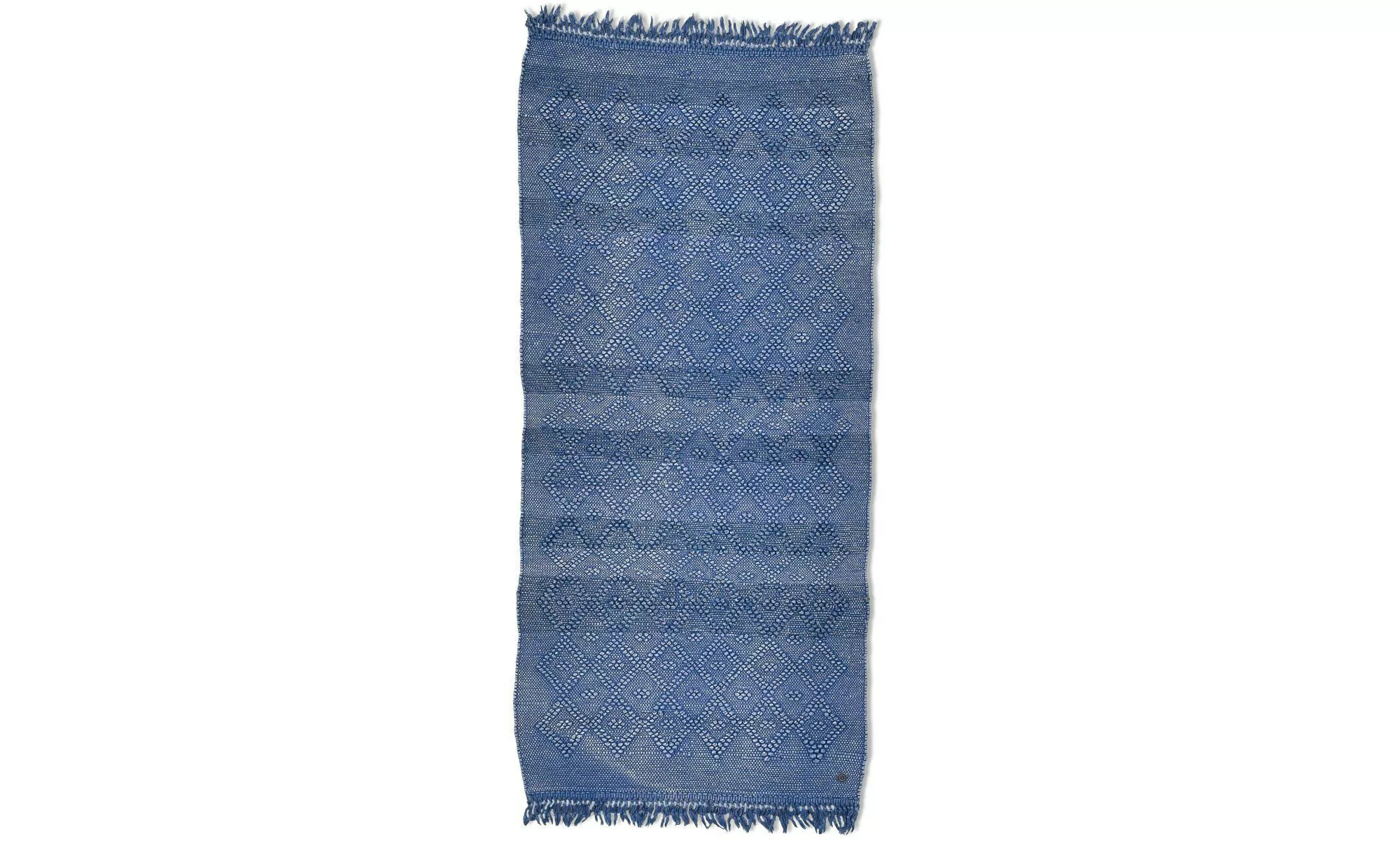 Tom Tailor Teppich ¦ blau ¦ Baumwolle ¦ Maße (cm): B: 60 H: 0,6 Teppiche > günstig online kaufen