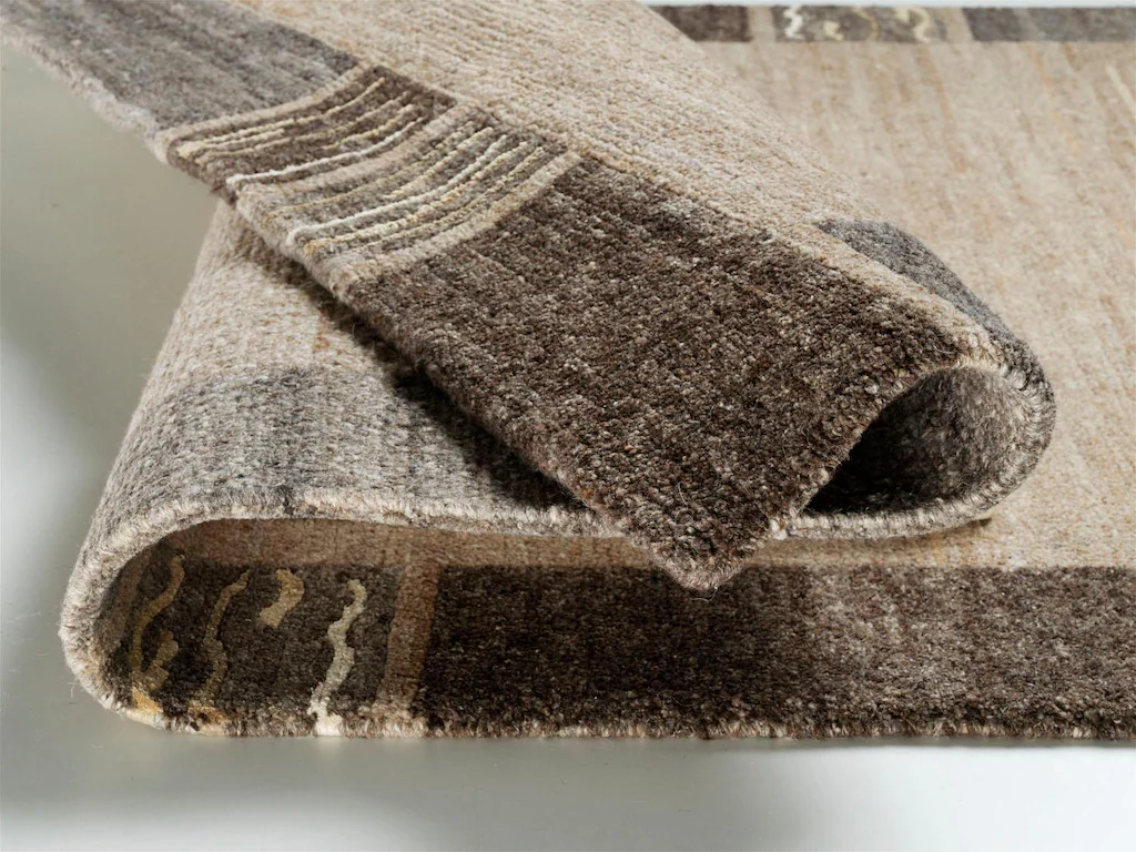 OCI DIE TEPPICHMARKE Teppich »Natura Silk Greny«, rechteckig, handgeknüpft, günstig online kaufen