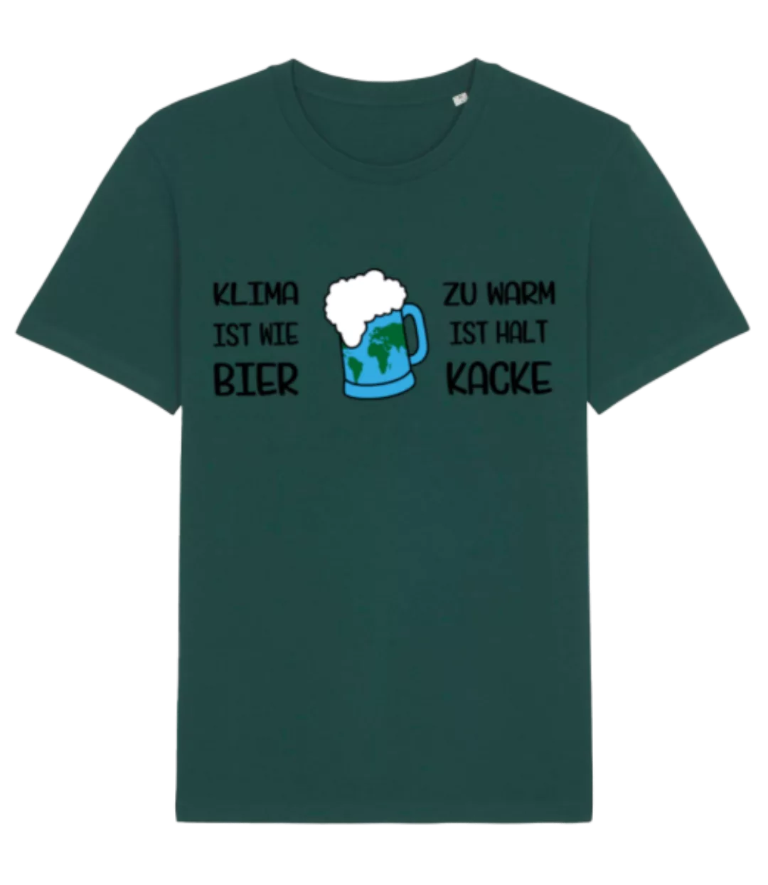 Klima Ist Wie Bier Zu Warm · Männer Bio T-Shirt Stanley Stella 2.0 günstig online kaufen