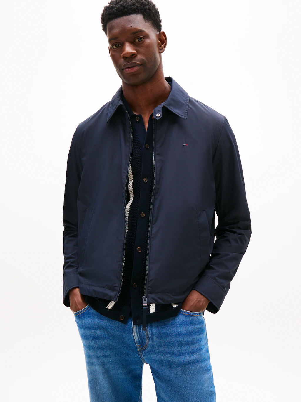 Tommy Hilfiger Collegejacke "PACKABLE IVY JACKET", Freizeitjacke, Übergangs günstig online kaufen