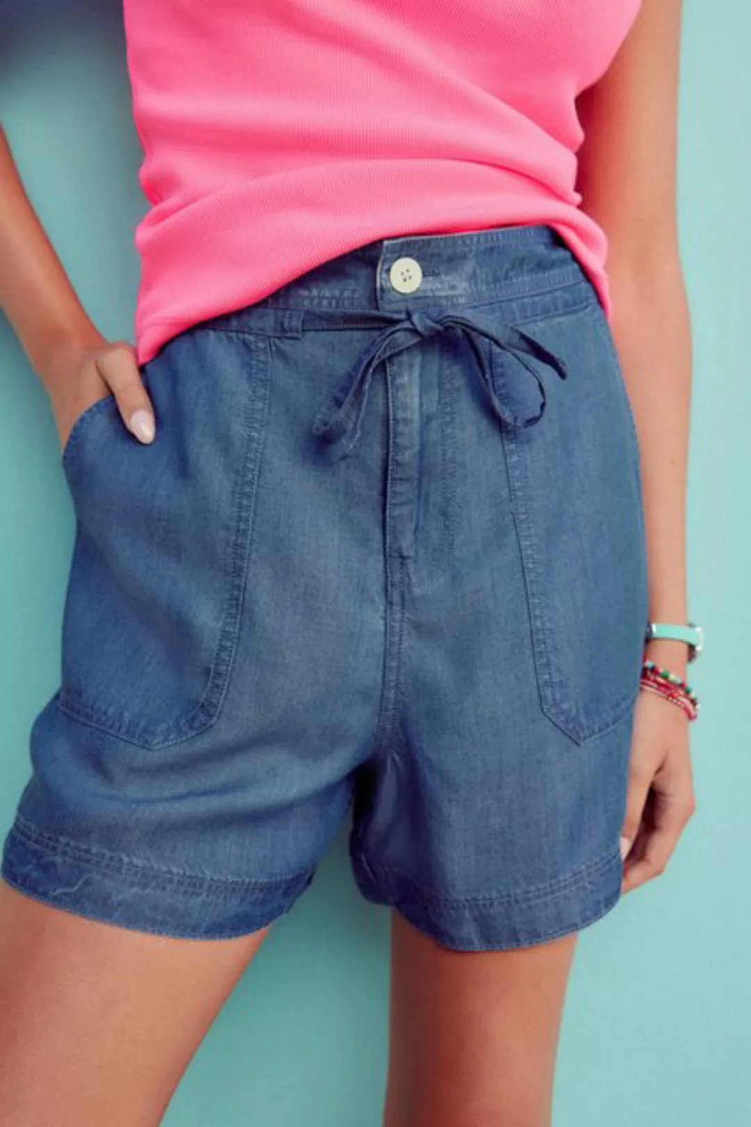 Next Jeansshorts Lyocell Shorts (1-tlg) günstig online kaufen