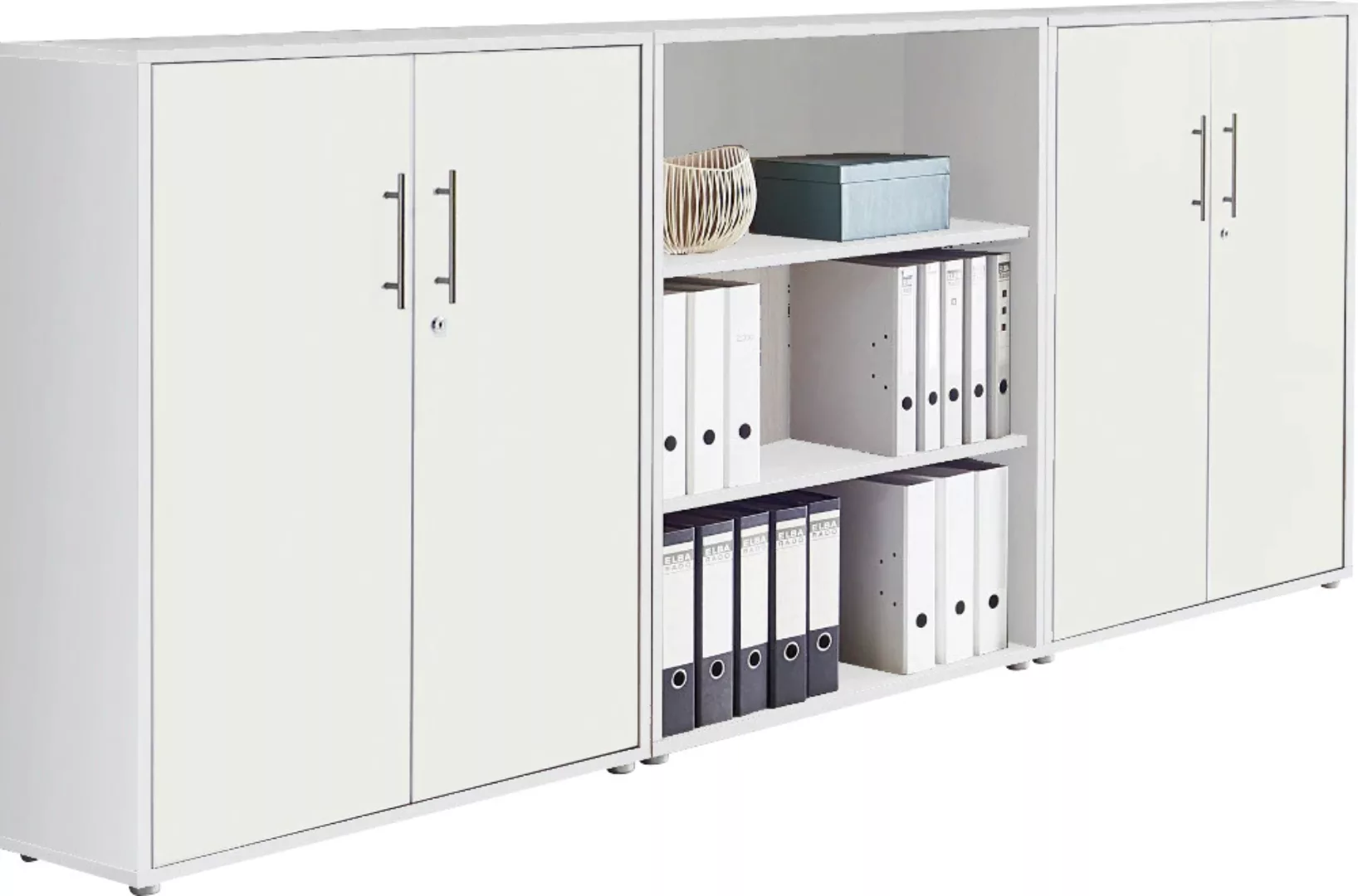 BMG Möbel Aktenschrank Office Edition 9 (Schrankwand Set, 3tlg) abschließba günstig online kaufen