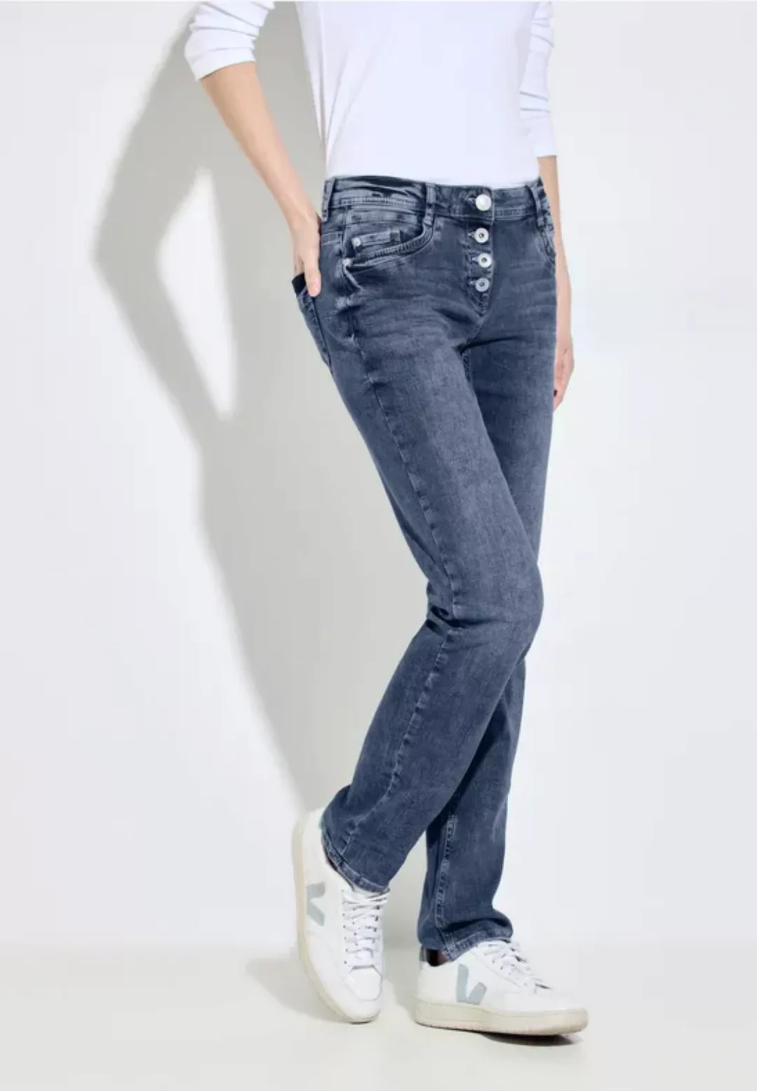 Cecil Gerade Jeans, Middle Waist günstig online kaufen