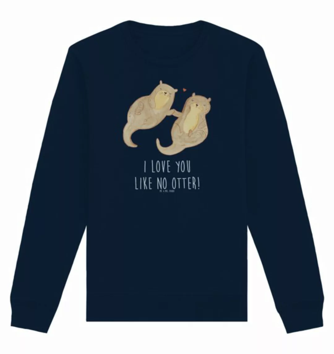 Mr. & Mrs. Panda Longpullover Otter Hände halten Größe XL - French Navy - G günstig online kaufen