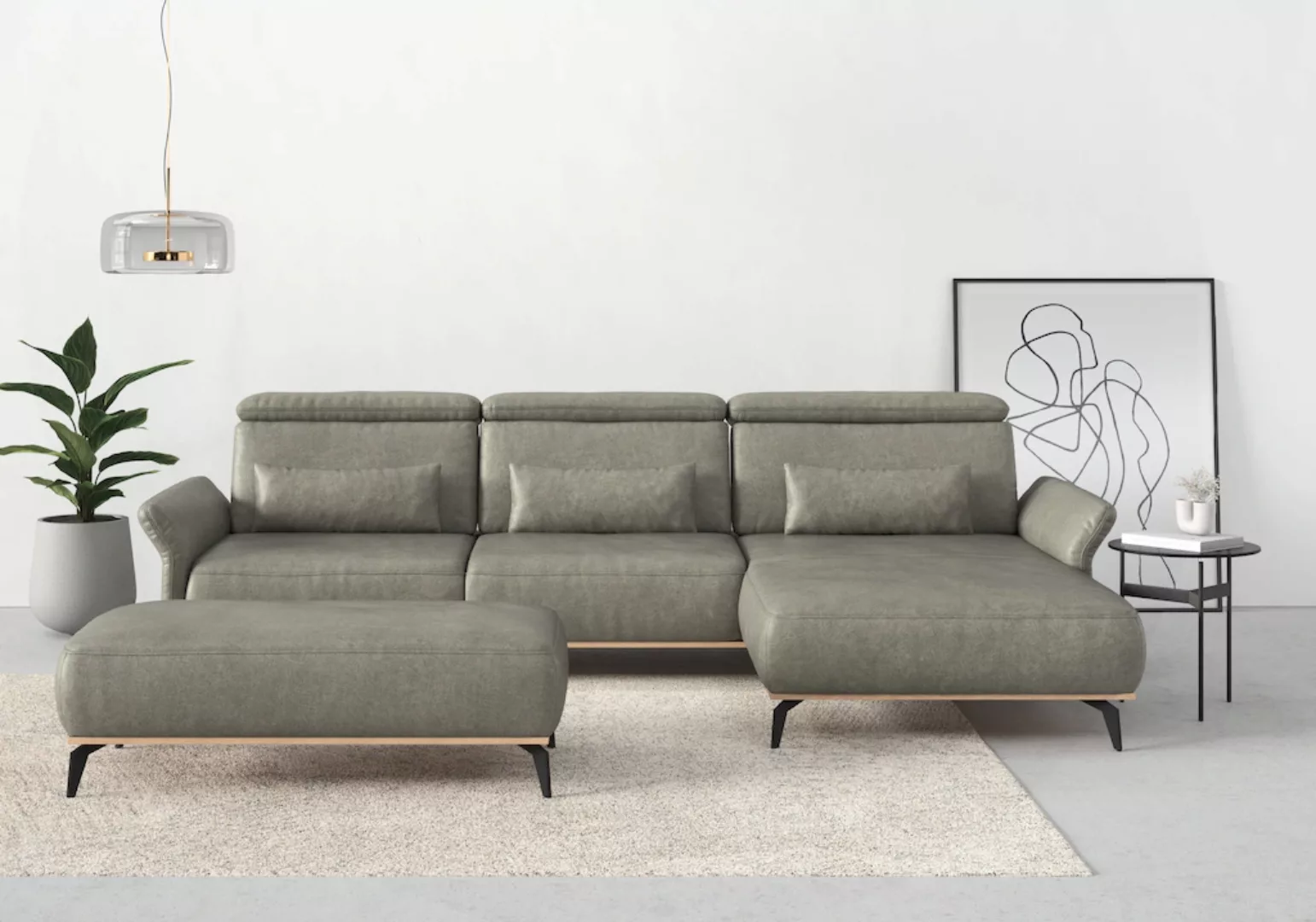 Places of Style Ecksofa "Fjord L-Form" günstig online kaufen