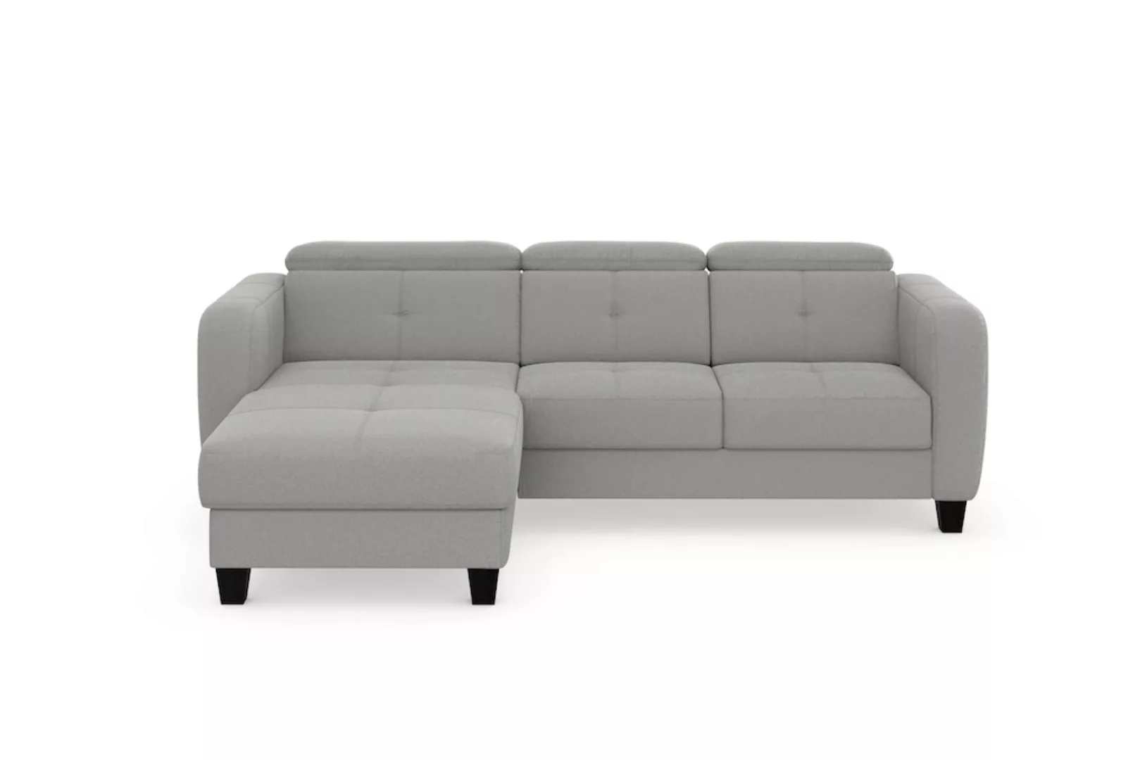 sit&more Ecksofa Belluci L-Form, inklusive Federkern, wahlweise mit Bettfun günstig online kaufen