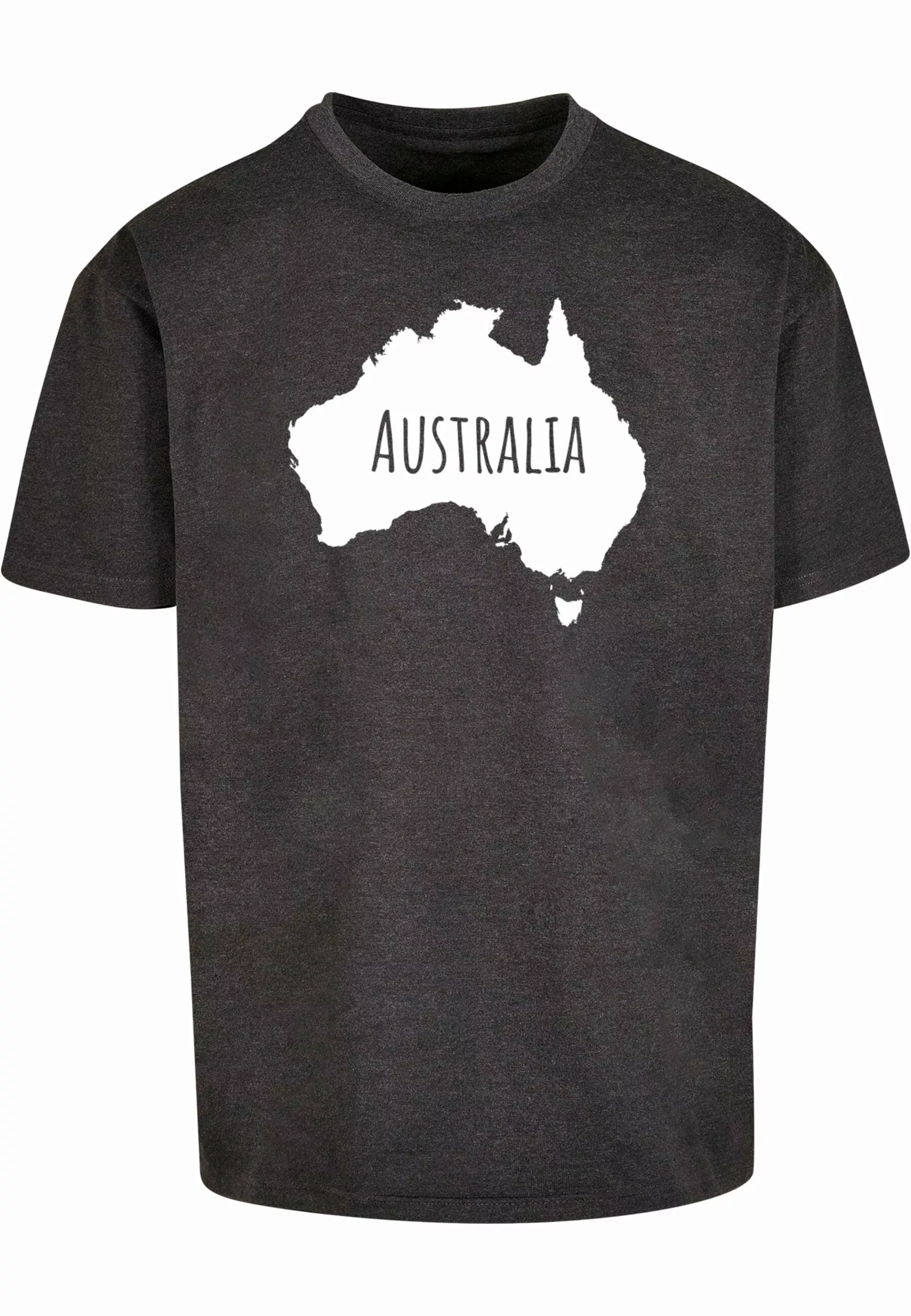 Merchcode T-Shirt Merchcode Herren Australia X Heavy Oversize Tee-BY102 (1- günstig online kaufen