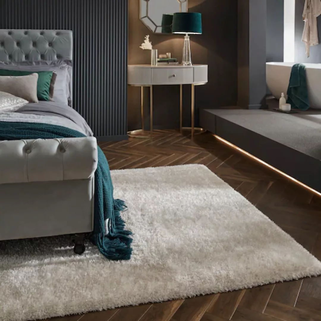 FLAIR RUGS Hochflor-Teppich »Velvet«, rechteckig günstig online kaufen