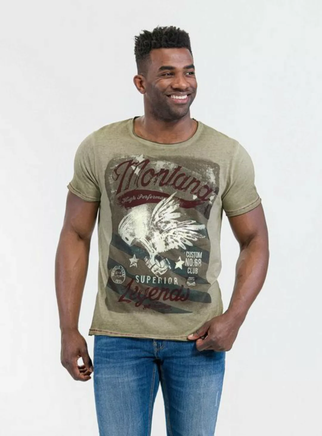 Key Largo T-Shirt MT MONTANA round günstig online kaufen
